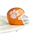 Nora Fleming Clemson Helmet Mini