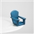 Nora Fleming Blue Adirondack Chair Mini